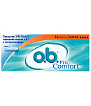 Ներդիրներ «O.b. Pro Comfort Silk Touch Super» 16հատ