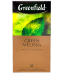 Թեյ կանաչ «Greenfield» Green Melissa 25*1.5գ