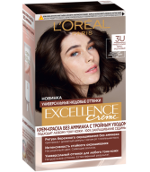 Մազի ներկ «L'Oreal» Excellence 3U մուգ շագանակագույն