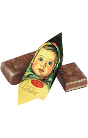 Chocolate candies "Krasniy Oktyabr Alyonka" 