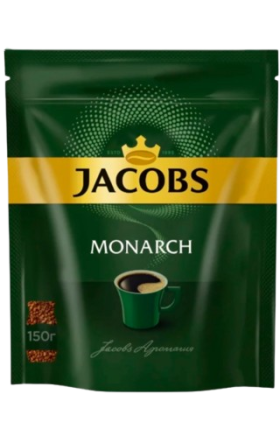 Սուրճ լուծվող «Jacobs» Monarch 150գ