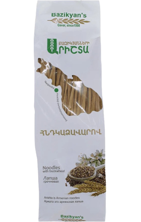 Лапша гречневая "Базикянс" 400г