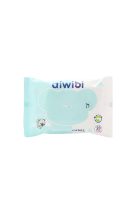 Մանկական անձեռոցիկ խոնավ Aiwibi կապույտ 20հ