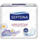 Միջադիրներ «Septona» Sensitive Night Ultra Plus 8 հատ
