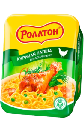 Լապշա «Роллтон» 100գ Հավ