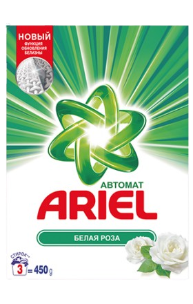 Стиральный порошок "Ariel" White Roses 450г