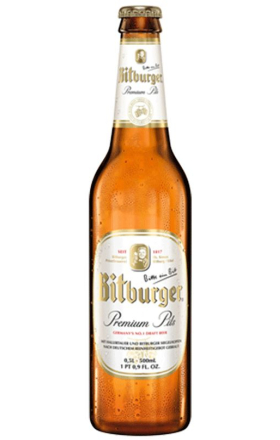 Пиво "Bitburger" 0.5л 