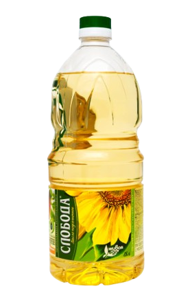 Ձեթ արևածաղկի «Слобода» 1.8լ