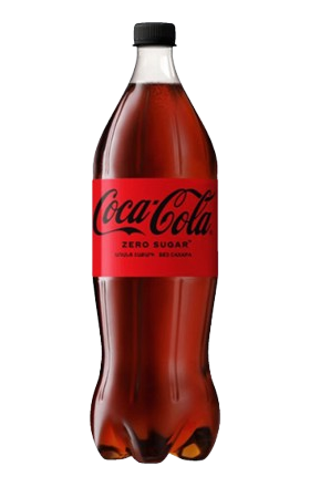 Գազավորված ըմպելիք «Coca-Cola» Zero 1լ
