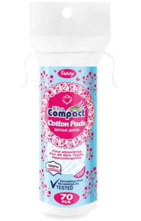 Բամբակյա բարձիկներ «Ultra Compact»