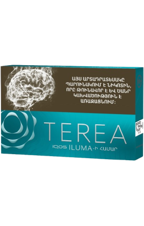 Heat-not-burn sticks "TEREA" TURQUOISE
