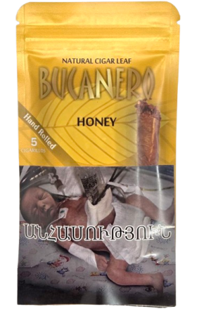 Սիգարիլա «Bucanero», մեղր, 5 հատ
