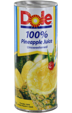 Հյութ «Dole» 250մլ արքայախնձոր  