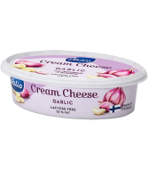 Сыр творожный 'Valio' с чесноком без лактозы 180г