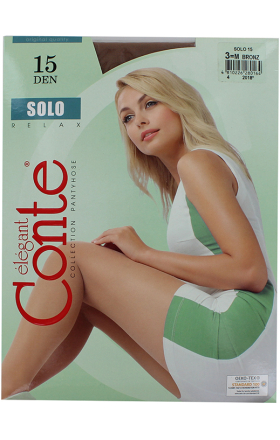 Զուգագուլպաներ «Conte Elegant 15den N3» Բրոնզագույն