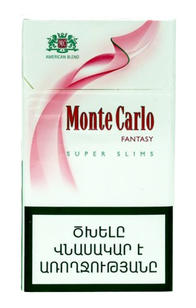 Cigarettes "Monte Carlo  Super Slims Fantasy"