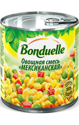 Բանջարեղենային խառնուրդ «Bonduelle» 340գ