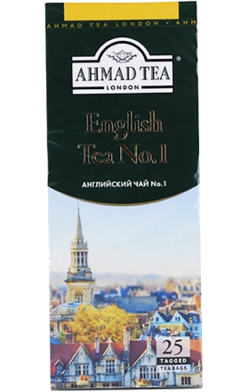 Black tea "Ahmad" English Tea №1 25 pieces