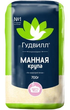 Սպիտակաձավար «Гудвилл» 700գ

