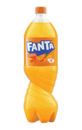 Refreshing carbonated drink "Fanta"  Orange 1.5l