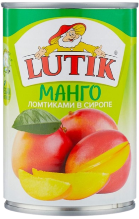 Կոմպոտ «Lutik» մանգոյի օղակ 425գ