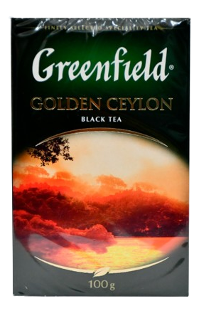 Black tea "Greenfield" Golden Ceylon 100g 