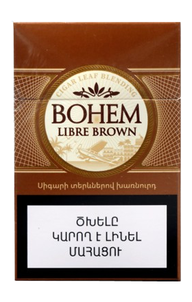 Cigarettes Bohem Libre Brown