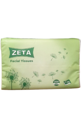 Napkins "ZETA" 200 pcs 2 ply