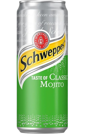 Refreshing drink "Schweppes Mojito" 0.33l
