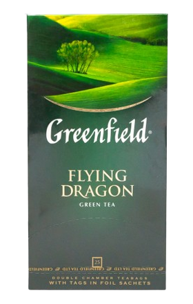 Green tea "Greenfield" Flying Dragon  25*1.5g