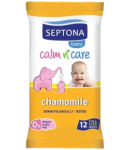 Խոնավ անձեռոցիկներ մանկական «Septona» 12 հատ  	