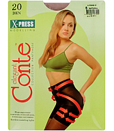 Զուգագուլպա «Conte Elegant X-press 20 Den N5» Մարմնագույն