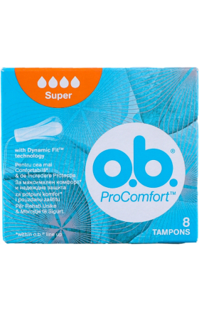 Тампоны "O.b. Pro Comfort Silk Touch Super" 8шт 