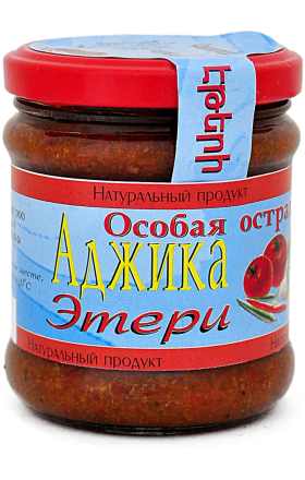 Hot adjika "Eteri" 250g