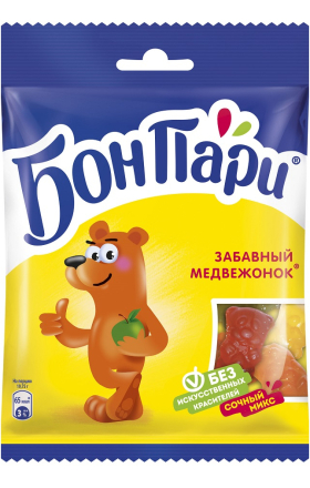 Желейные конфеты "Бон Пари" 75г 