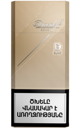 Сигареты "Davidoff Gold Slims"