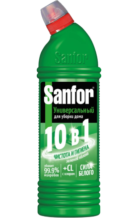Սանիտարահիգենիկ մաքրող միջոց "Sanfor" ունիվերսալ խնձոր 750գ