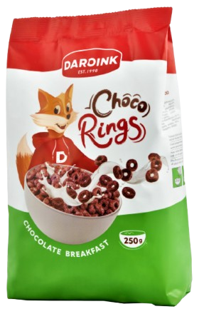 Готовый шоколадный завтрак лисичка "Дароинк" 250г