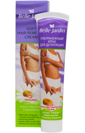 Մազահեռացնող քսուք «Belle Jardin» երիցուկ 75մլ