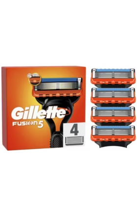 Սափրվելու սարքի գլխիկներ Gillette Fusion  4հ