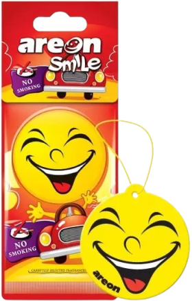Ավտոմեքենայի թարմացուցիչ "Areon" Smile No Smoking
