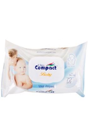 Wet wipes "Baby Golf" 72 pcs