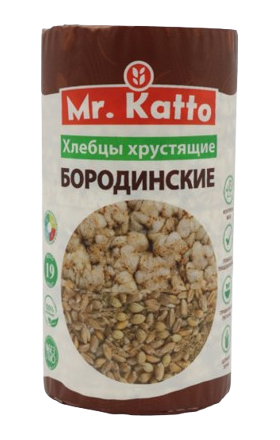 Չորահաց բորոդինյան «Մր.Կատտո» 75 գր