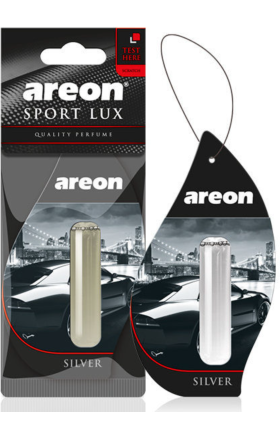 Car air freshener "Areon" Sport Lux Liquid Silver 5ml