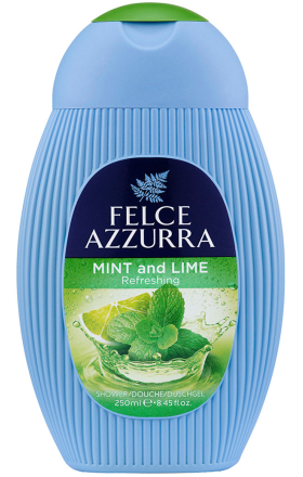 Гель для душа "Felce Azzurra Mint & Lime" 250мл
