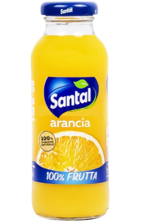 Апельсиновый сок "Санта", стеклянная банка 250мл