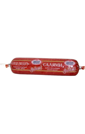 Semi-smoked salami sausage, “Tsarsky Produkt”, per kg