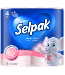Toilet paper "Selpak" Deluxe 4pc