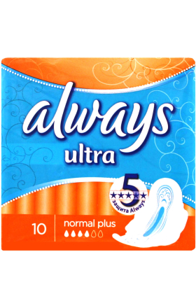 Прокладки "Always Ultra Normal Plus" 10шт