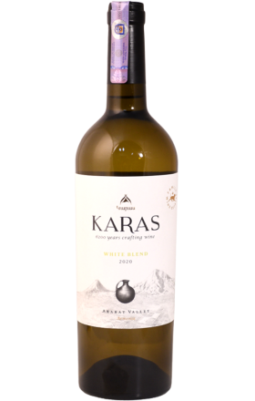 Wine "Karas" white dry 0.75l
